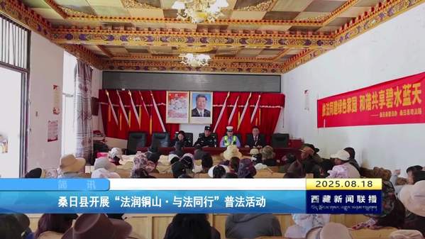 桑日县开展“法润铜山•与法同行”普法活动