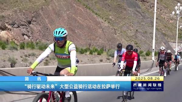 “骑行驱动未来”大型公益骑行活动在拉萨举行 