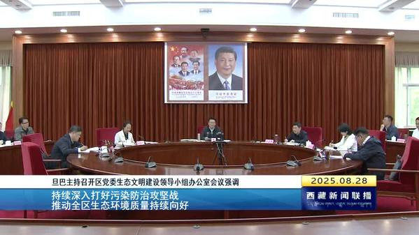 旦巴：持续深入打好污染防治攻坚战 推动全区生态环境质量持续向好