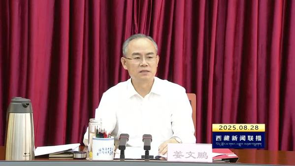 姜文鹏：坚持不懈正风肃纪反腐 确保习近平总书记重要讲话精神和党中央重大决策部署在雪域高原落实落地