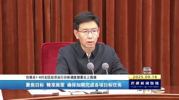 任维在1-8月全区经济运行分析调度部署会上强调：聚焦目标 精准施策 确保如期完成各项目标任务