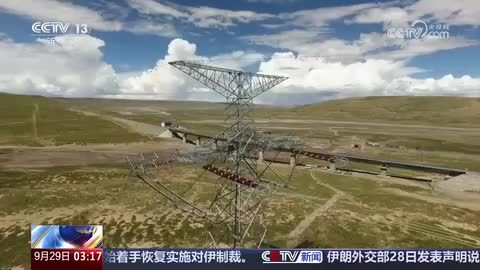 青藏联网二期扩建工程正式投运 青海与西藏间输电能力提高一倍