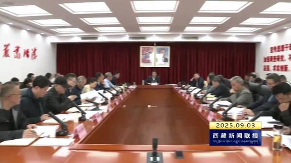 西藏自治区党委宣传部2025年第11次部务会会议召开