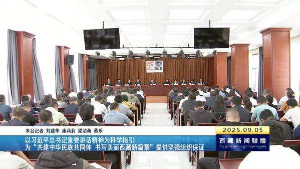赖蛟：以习近平总书记重要讲话精神为科学指引 为“共建中华民族共同体 书写美丽西藏新篇章”提供坚强组织保证