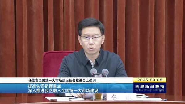 任维在全国统一大市场建设任务推进会上强调：提高认识把握重点 深入推进我区融入全国统一大市场建设