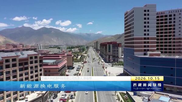 山南市首座新能源车换电站投运