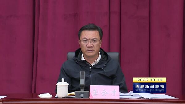 胡昌升与阿里地区援藏干部座谈