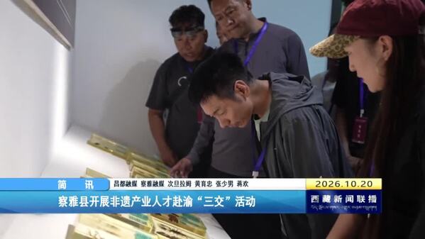 察雅县开展非遗产业人才赴渝“三交”活动