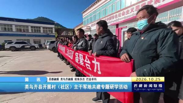 类乌齐县开展村（社区）主干军地共建专题研学活动