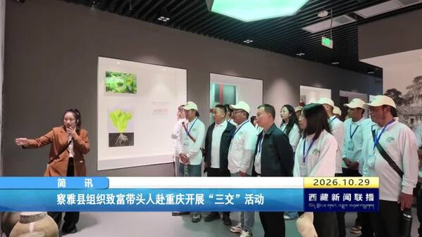 察雅县组织致富带头人赴重庆开展“三交”活动