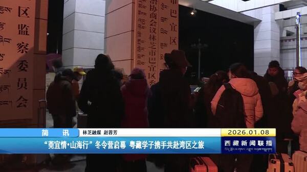 “莞宜情·山海行”冬令营启幕   粤藏学子携手共赴湾区之旅