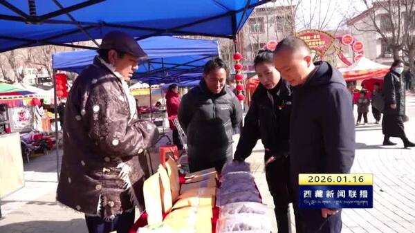丁青县举办主题年货节