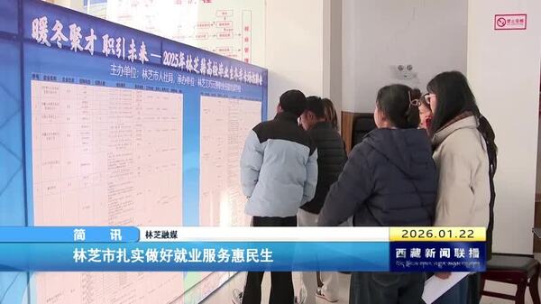 林芝市扎实做好就业服务惠民生