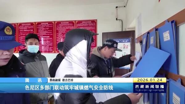 色尼区多部门联动筑牢城镇燃气安全防线