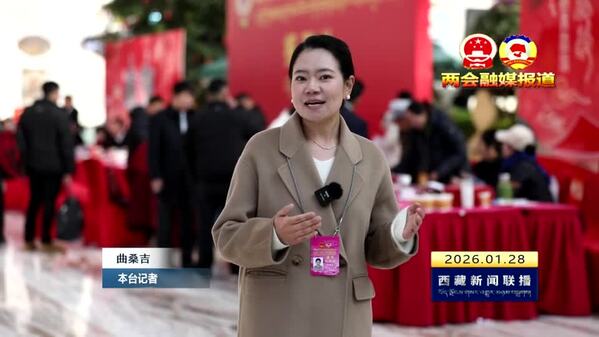 【两会融媒报道】《记者跑两会》 并肩走过“十四五” 团结花香漫高原