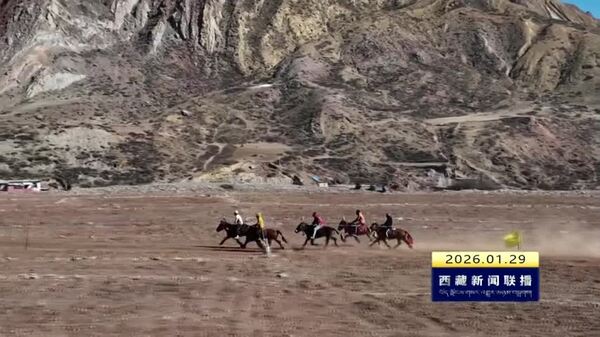 丁青县举办第二十一届传统赛马活动