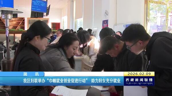 西藏自治区妇联举办“巾帼就业创业促进行动” 助力妇女充分就业