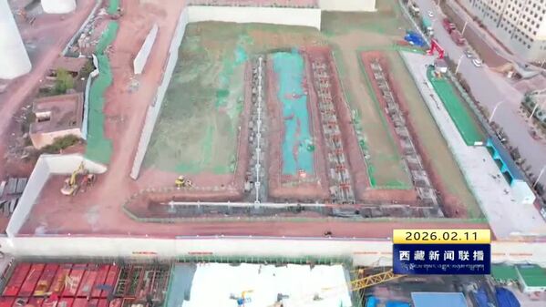 西藏昌都运维中心项目科研及运维厂房顺利封顶