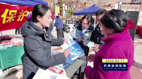 八宿县举办惠民展销活动助力乡村振兴