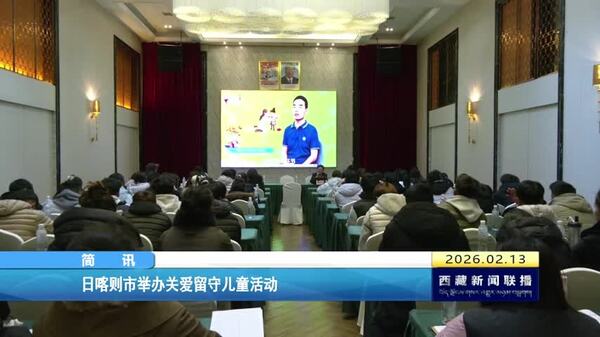 日喀则市举办关爱留守儿童活动