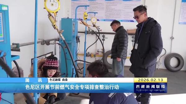 色尼区开展节前燃气安全专项排查整治行动