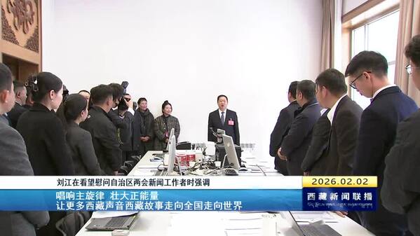 刘江在看望慰问西藏自治区两会新闻工作者时强调 唱响主旋律 壮大正能量 让更多西藏声音西藏故事走向全国走向世界