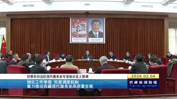 任维在西藏自治区现代服务业专项组会议上强调 细化工作举措 完善调度机制 着力推动西藏现代服务业高质量发展
