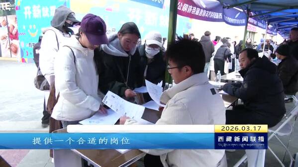 拉萨市举办“春风行动暨春暖农民工”专场招聘会
