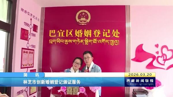 林芝市创新婚姻登记颁证服务