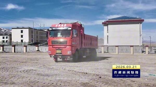 申扎县专项清理建筑垃圾 美化县城人居环境