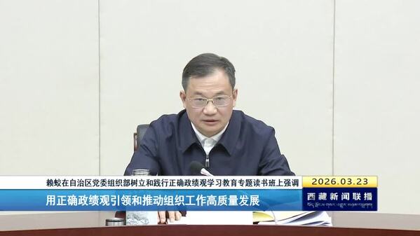 赖蛟在自治区党委组织部树立和践行正确政绩观学习教育专题读书班上强调 用正确政绩观引领和推动组织工作高质量发展