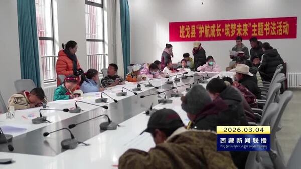 班戈县开展未成年人普法宣传活动