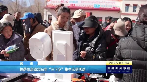 拉萨市启动2026年“三下乡”集中示范活动