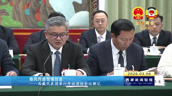 【全国两会融媒报道·直通北京】春风传递雪域佳音 ——西藏代表团举行开放团组会议侧记