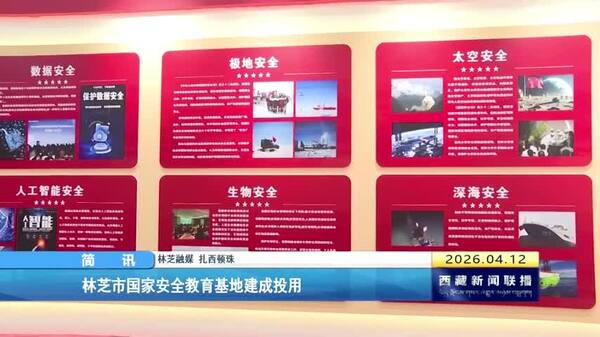 林芝市国家安全教育基地建成投用