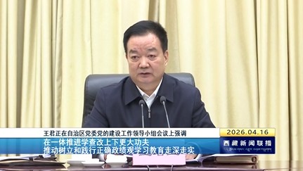 王君正在自治区党委党的建设工作领导小组会议上强调 在一体推进学查改上下更大功夫 推动树立和践行正确政绩观学习教育走深走实