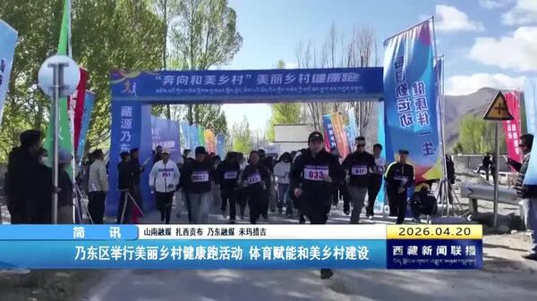 乃东区举行美丽乡村健康跑活动 体育赋能和美乡村建设