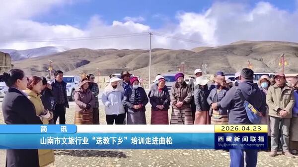 山南市文旅行业“送教下乡”培训走进曲松