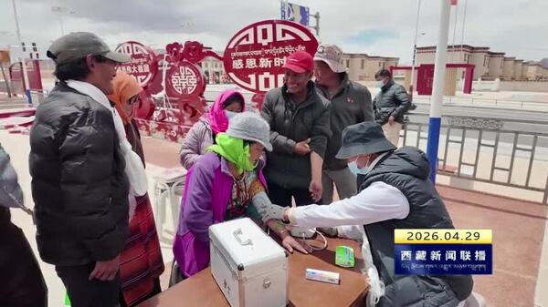 尼玛县开展“三下乡”服务润民心活动