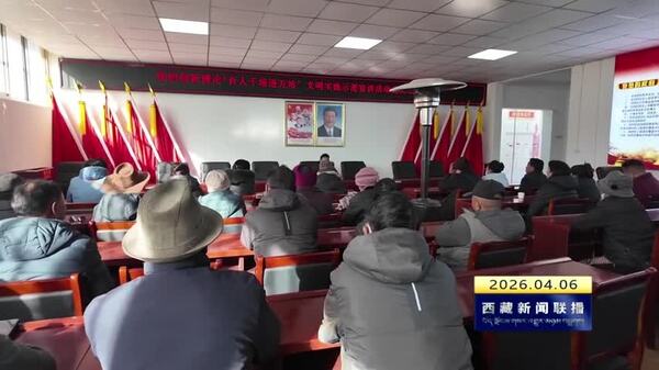 达孜区开展“百人千场进万站”文明实践示范宣讲