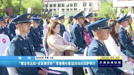 “情定布达拉·戎装遇芳华”军地青年联谊活动在拉萨举行