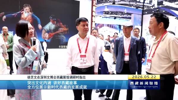 徐芝文在深圳文博会西藏展馆调研时指出 突出文化内涵 讲好西藏故事 全方位展示新时代西藏的发展成就