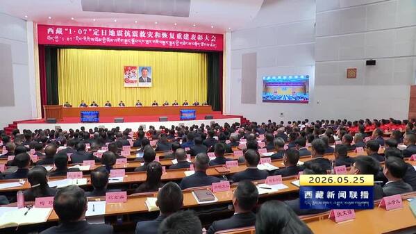 西藏“1·07”定日地震抗震救灾和恢复重建表彰大会举行