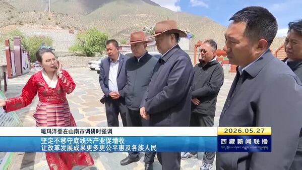 嘎玛泽登在山南市调研时强调 坚定不移守底线兴产业促增收 让改革发展成果更多更公平惠及各族人民