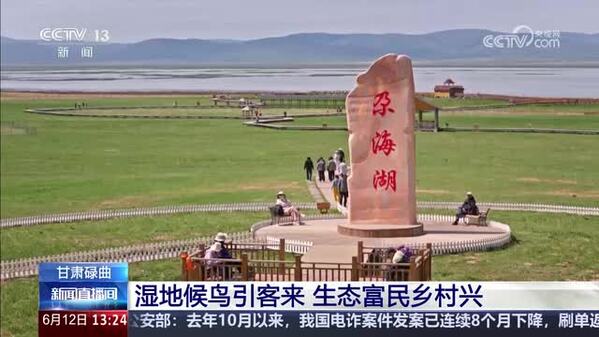 甘肃碌曲：湿地候鸟引客来 生态富民乡村兴