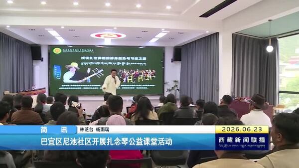 巴宜区尼池社区开展扎念琴公益课堂活动