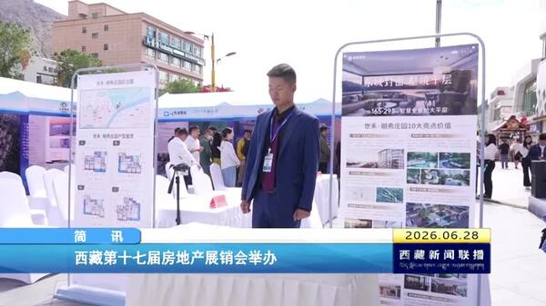 西藏第十七届房地产展销会举办