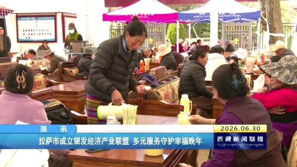 拉萨市成立银发经济产业联盟 多元服务守护幸福晚年