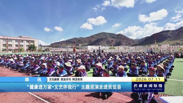 “健康进万家•文艺伴我行”主题巡演走进贡觉县
