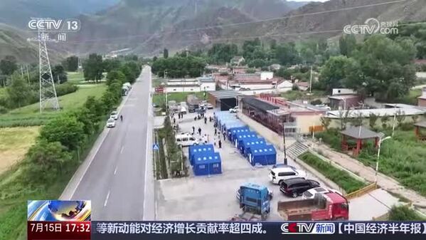 甘肃夏河：遭遇洪涝转移群众 记者探访安置点